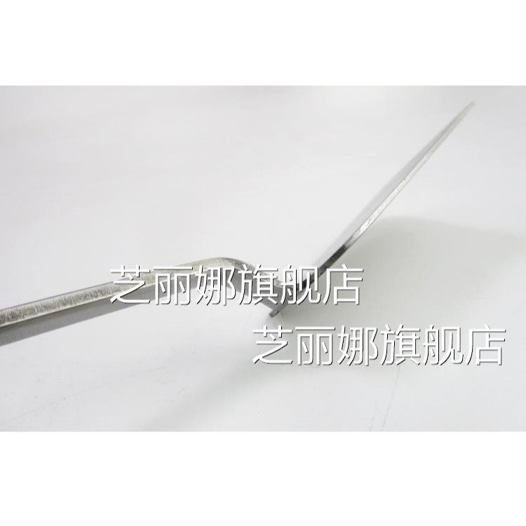 加厚不銹鋼鍋鏟迷你鏟子無塗層家用平鏟廚具煎菜炒菜鏟 柄手一體-細節圖9