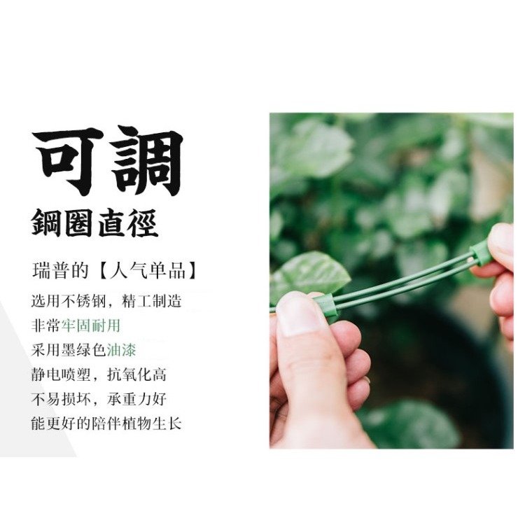 花架爬藤架花盆支架鐵線蓮爬藤架室內花盆支架月季支撐桿葡萄架子-細節圖8
