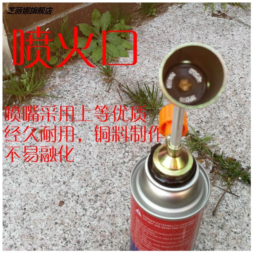 燒臘肉皮神器 家用燒烤點火器燒豬毛噴槍噴火器焊槍噴燈焊接噴頭-細節圖2
