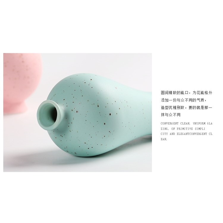 觀音瓶擺件凈水青瓷凈瓶花瓶佛供佛陶瓷插花小號長頸禪意。白瓷玉-細節圖9