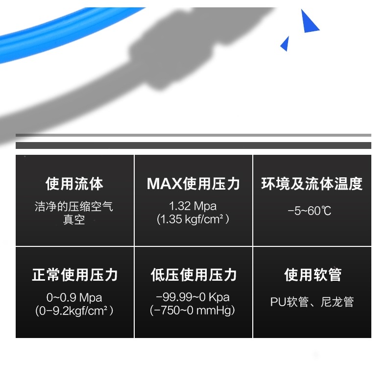 氣動快速接頭10mm氣管三通12快插塑料3通氣泵快接8變6mm軟管pu管-細節圖6