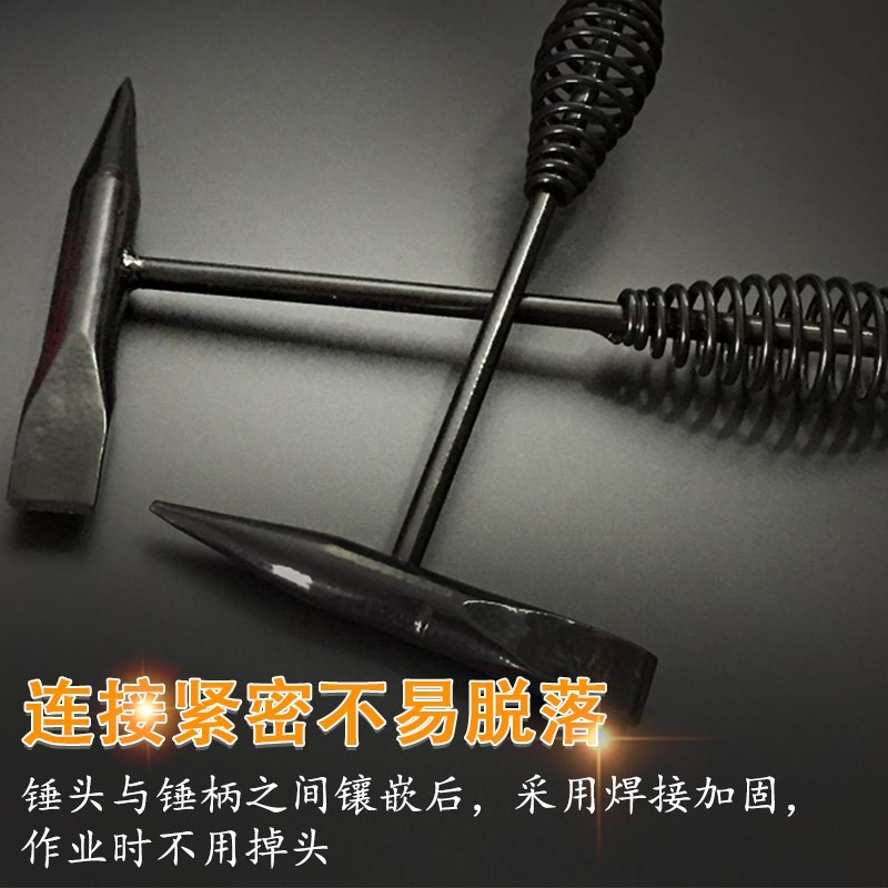 2018新款電焊敲渣錘焊工專用錘頭焊渣清渣除銹錘子多功能焊接迷你-細節圖4