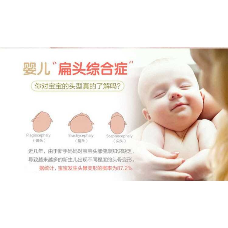 寶寶嬰兒枕頭被子套裝夏季新生嬰兒童定型枕0糾正頭型3小孩矯正防-細節圖8