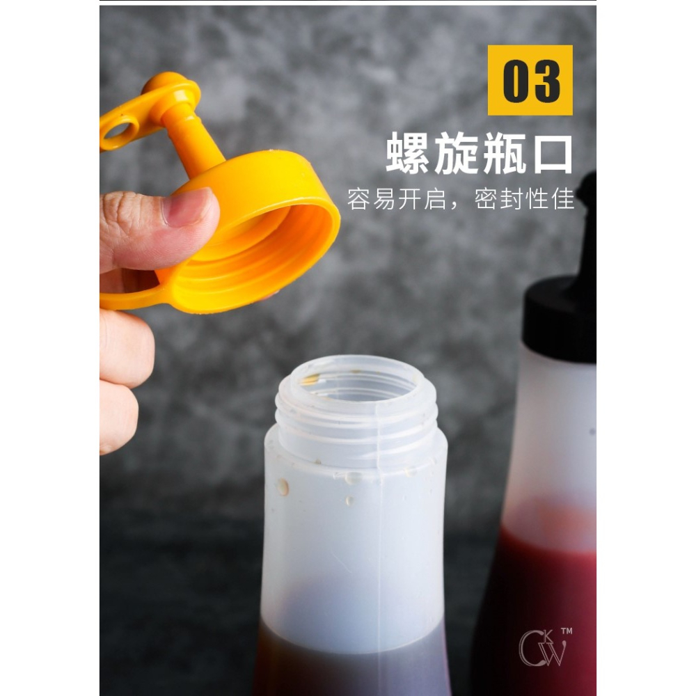 滴油耗壓器家用適用擠醬油瓶壺。餐飲沖洗擠擠鐵板燒小口壺可控式-細節圖9
