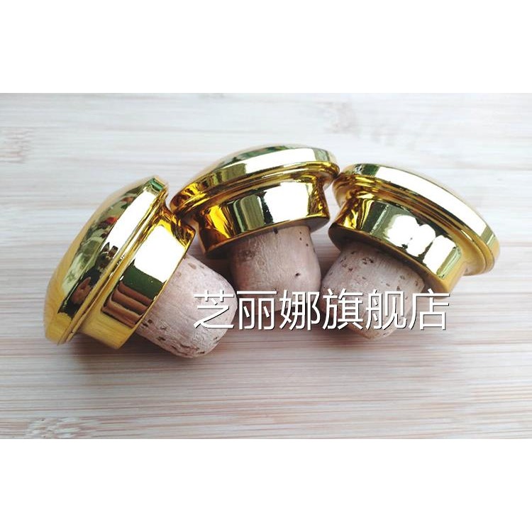 洋酒紅酒瓶塞葡萄酒瓶密封塞T型軟木塞高分子水晶玻璃蓋塑料塞子-細節圖7