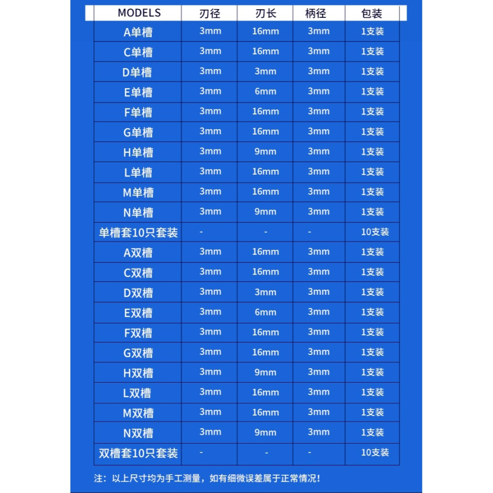硬質合金旋轉銼3mm鎢鋼銑刀頭電動直磨機金屬打磨頭木工雕刻鉆頭-細節圖8