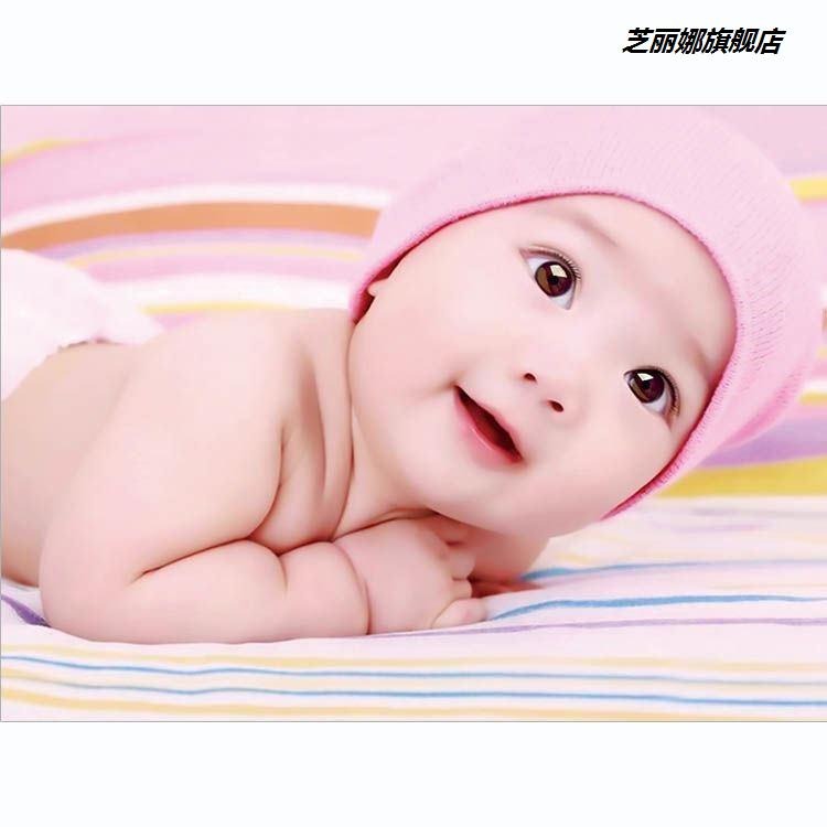 壁畫胎教墻上墻貼畫胖娃娃寶寶照片海報墻貼嬰兒可愛掛畫寶貝壁紙-細節圖7