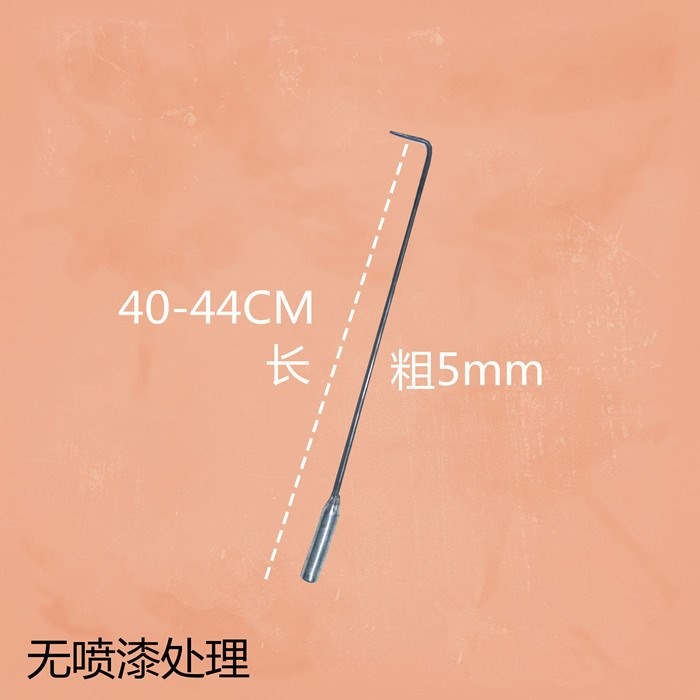 五金鉤子卷簾門拉門鉤子卷閘門鉤子圈連門鉤勾子拉鉤窗戶鐵鉤子長-細節圖4