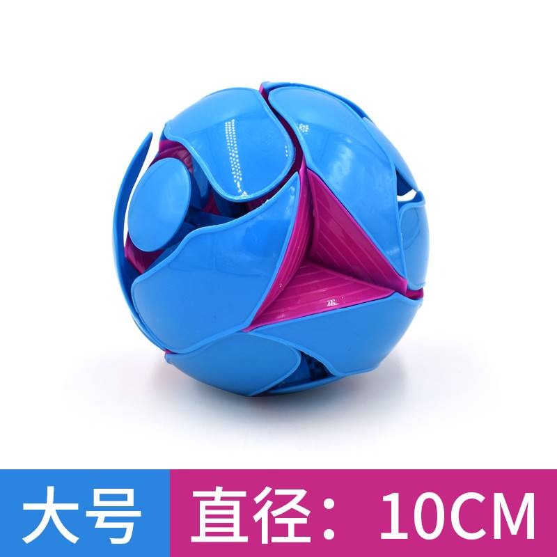 芝魔術伸縮球開花球收縮球散花球變大變小球變形發光兒童拋接球玩-細節圖8