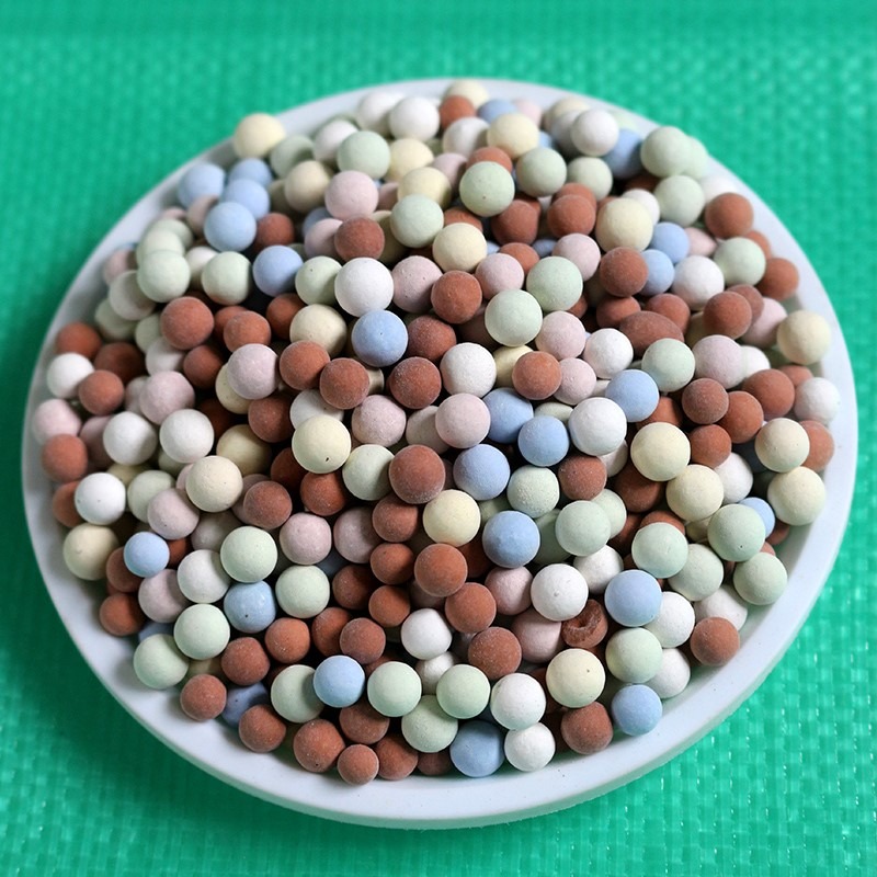 彩色陶粒花用墊底鋪面石盆栽透氣水培花卉多肉營養土種花陶土粒球-細節圖4