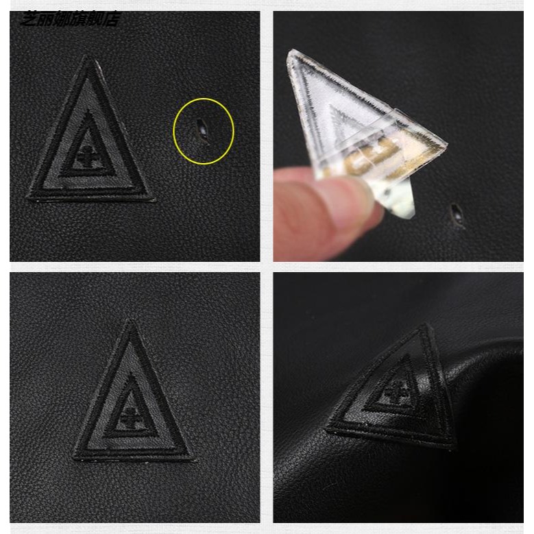 黑色皮貼自粘型皮革補丁貼修補皮沙發皮衣pu羽絨服車座椅補破洞貼-細節圖3