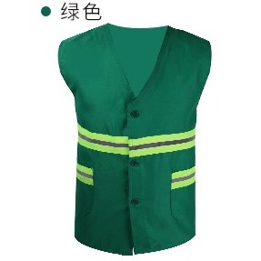 安全背心反光衣環衛防護工作服安全鐵路馬甲夜間反光馬甲 黃-細節圖7
