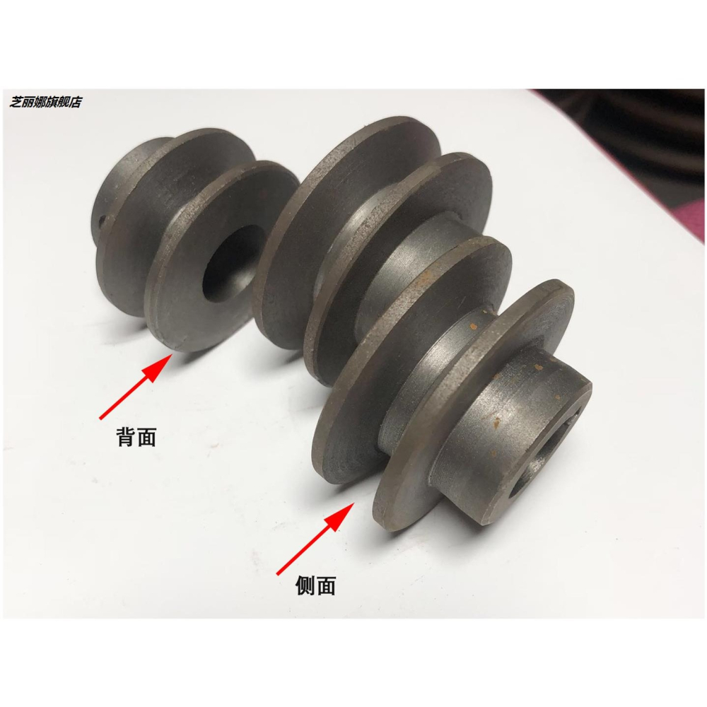 a型單槽小皮帶輪鑄鐵50mm60mm電機微耕機三角皮帶盤廠家直銷定製-細節圖3