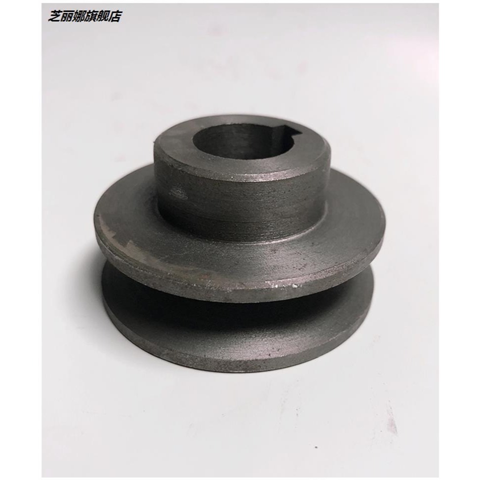 a型單槽小皮帶輪鑄鐵50mm60mm電機微耕機三角皮帶盤廠家直銷定製-細節圖4