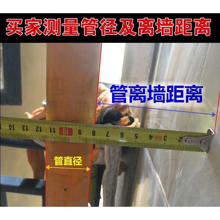 燃氣管道固定支架l型角鋼支架天然氣管卡三角電纜消防管托架u型卡-細節圖2