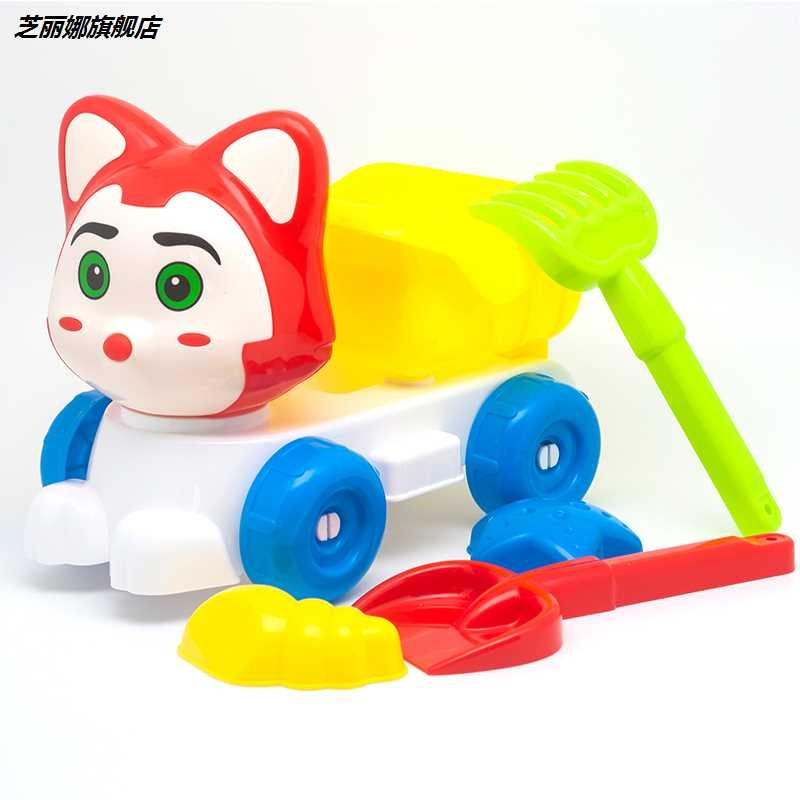 大號兒童加厚雪鏟沙灘鏟子玩具玩沙工具幼兒園挖土沙鏟桶鐵鍬鏟雪-細節圖8