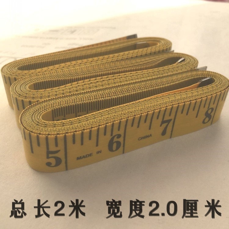 3米軟尺 加寬皮尺 英寸/英尺 量衣尺 量布/紡織廠用軟皮尺/2條-細節圖2