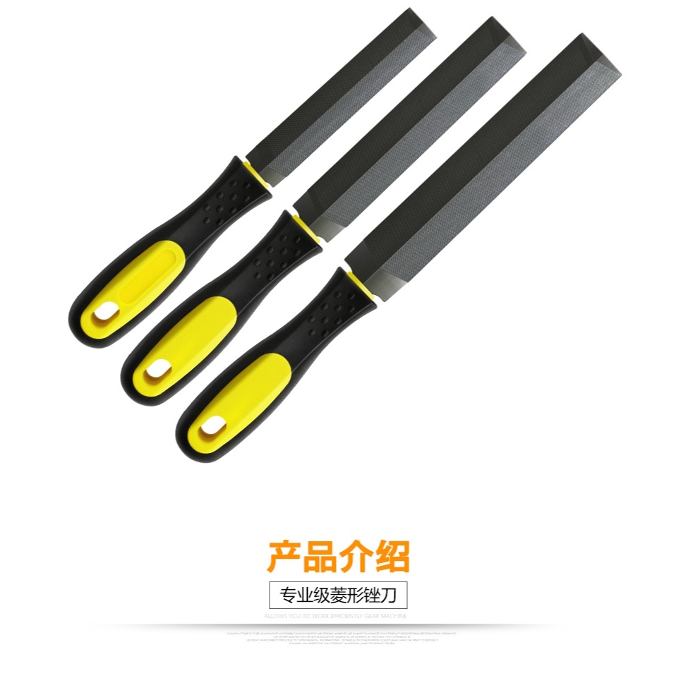 菱形伐鋸銼發修邊銼金屬細齒三角銼木工整形磨鋸齒專用神器挫鋸-細節圖8