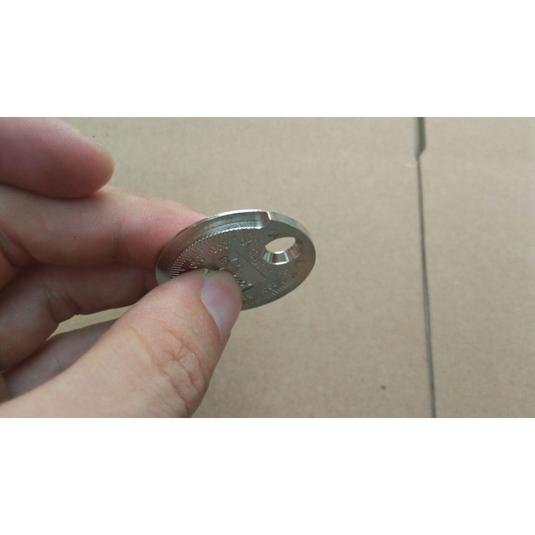火花塞間隙測量工具錢幣形狀火火花塞間隙調整工具0.6-2.4mm-細節圖8