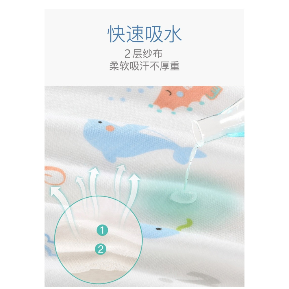 10條寶寶純棉口水巾新生兒紗布手絹嬰兒餵奶方巾幼兒園洗臉手帕巾-細節圖8