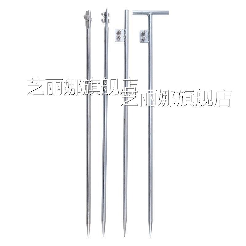 電力鍍鋅接地針接地線接地棒避雷針家用地線接地樁工程接地極丁字-細節圖9