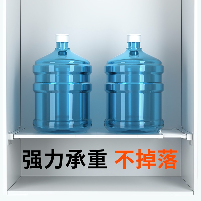 免釘貼衣櫃隔板配件層託固定託活動層板託玻璃隱形託釘免打孔支架-細節圖2