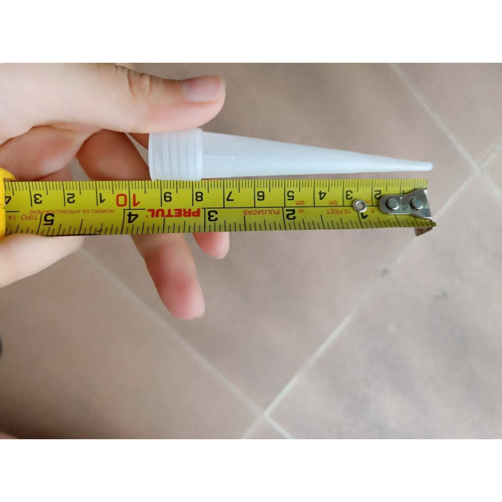 通用型玻璃細膠嘴膠硬膠嘴電子點膠1mm硅膠帽硅膠嘴頭膠槍嘴頭-細節圖8