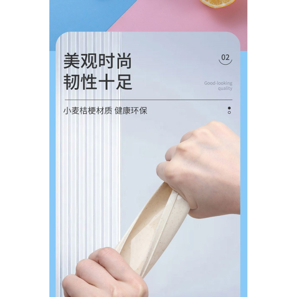 加厚調羹上班族沙拉叉快子宿舍不銹鋼叉子勺子筷子盒學生自帶三件-細節圖10
