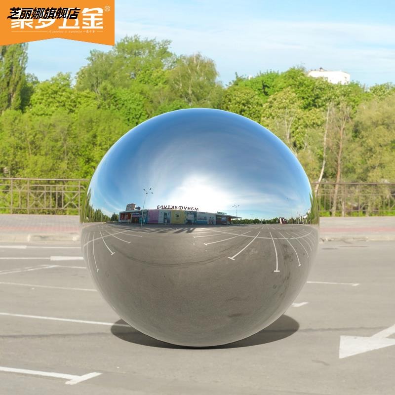 不銹鋼球空心球1.0加厚圓球 白鋼球裝飾球金屬球浮球空心圓球-細節圖4