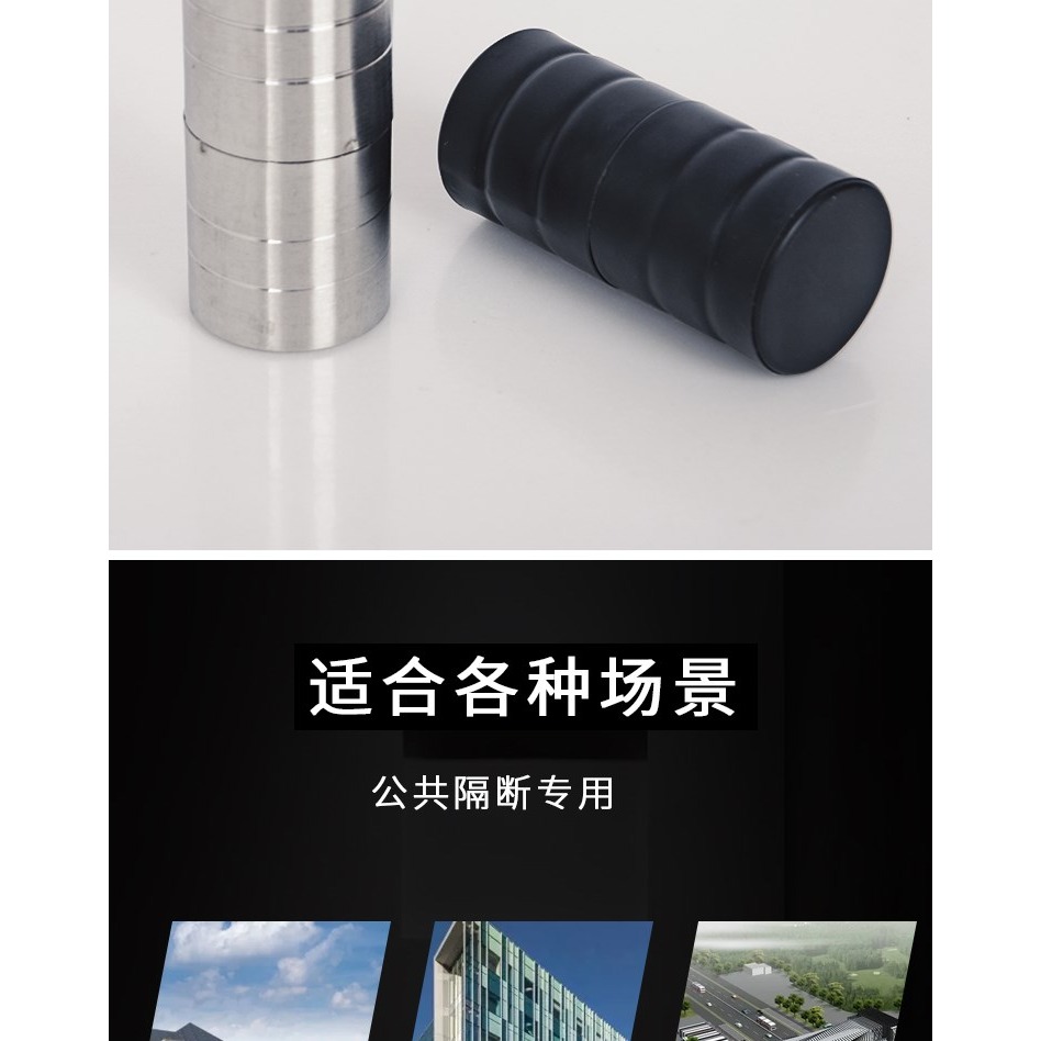 衛生間不銹鋼隔斷拉手公廁浴室廁所拉手五金配件洗手間門把手-細節圖9
