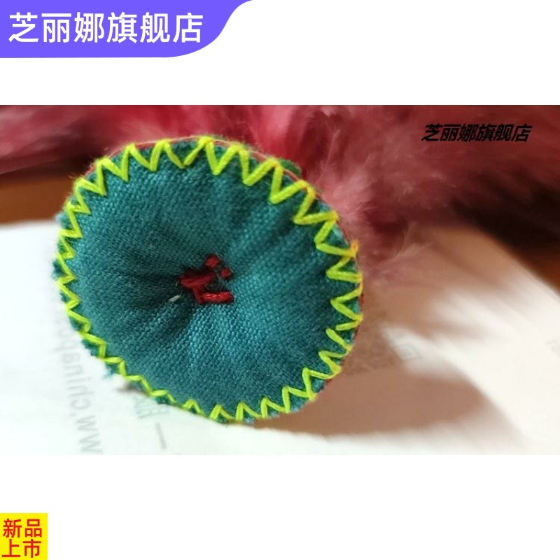 手工真雞毛毽子 兒童戶外玩具本色鍵子 成人運動彩羽毛大花毽-細節圖3