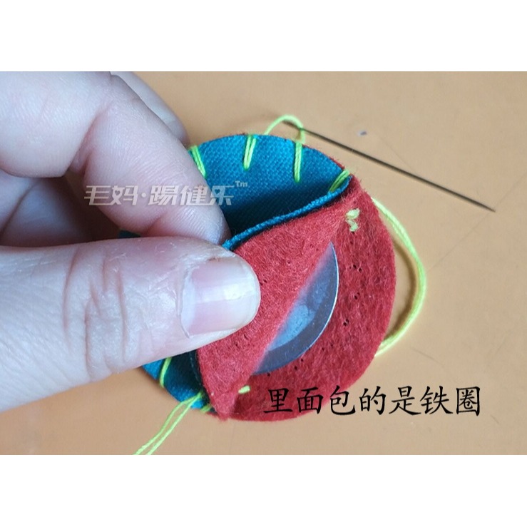 手工真雞毛毽子 兒童戶外玩具本色鍵子 成人運動彩羽毛大花毽-細節圖7