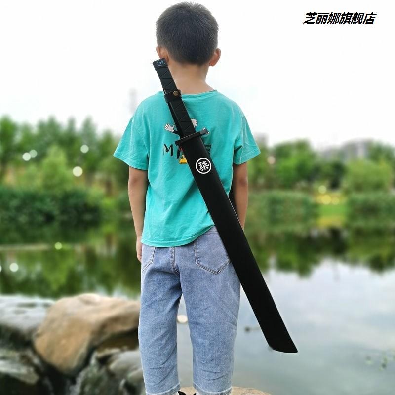 刺客五伍六七魔刀千刃大號夜光塑料柒手辦pu材質磨刀切刃兒童玩具-細節圖4