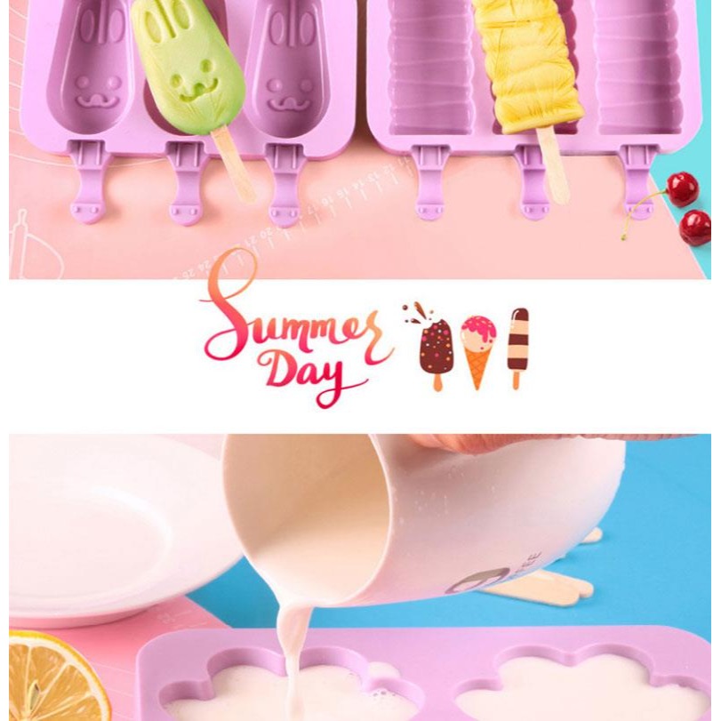 雪糕模具家用做冰棒冰棍冰淇淋冰糕凍冰塊兒童硅膠食品級磨具自制-細節圖7