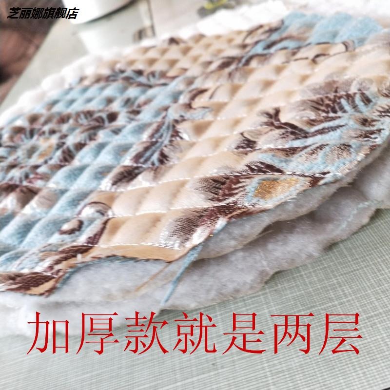 布套坐墊子圓墊食堂圓凳子上的套子轉椅圓形凳圓套罩秋冬季圓椅-細節圖3