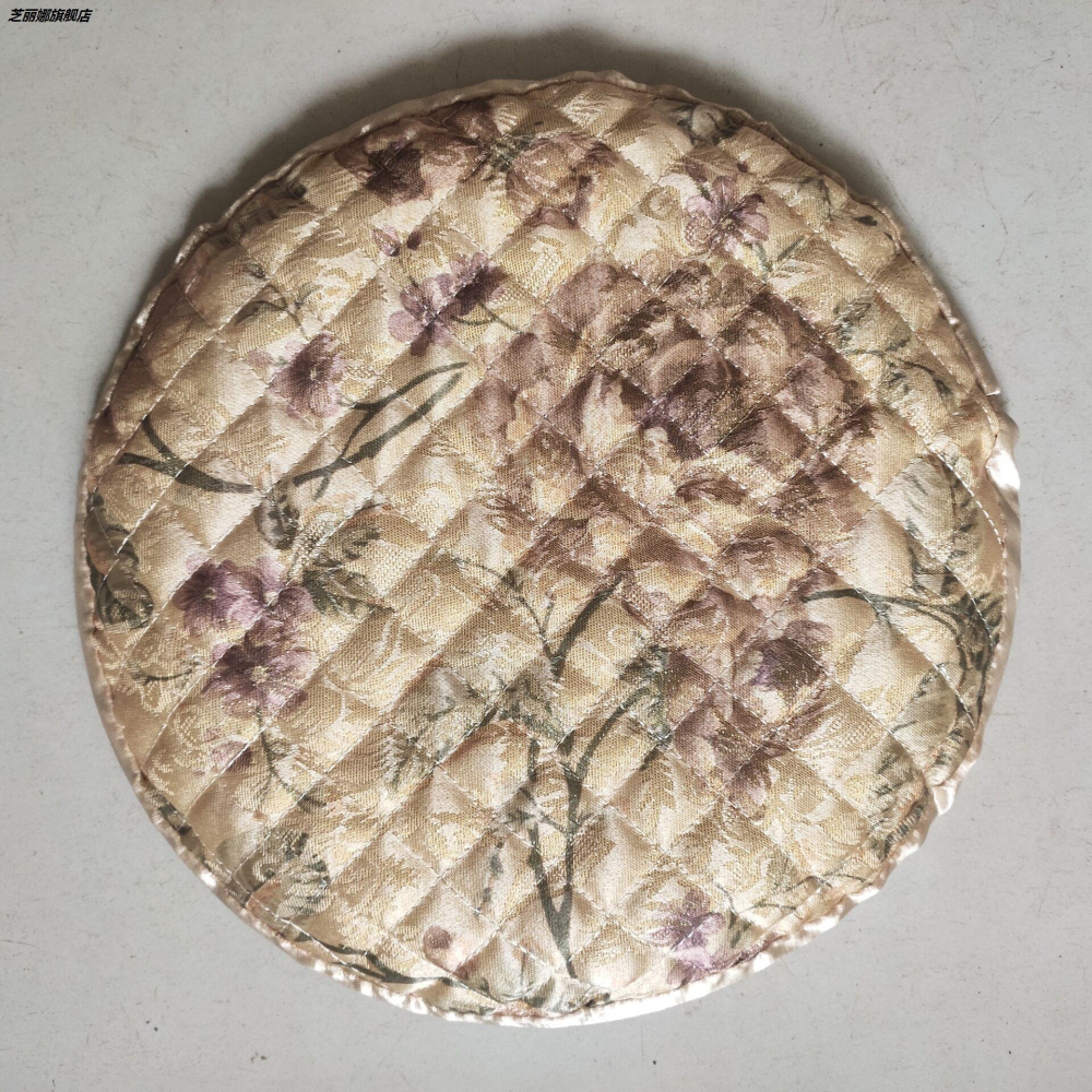 布套坐墊子圓墊食堂圓凳子上的套子轉椅圓形凳圓套罩秋冬季圓椅-細節圖7