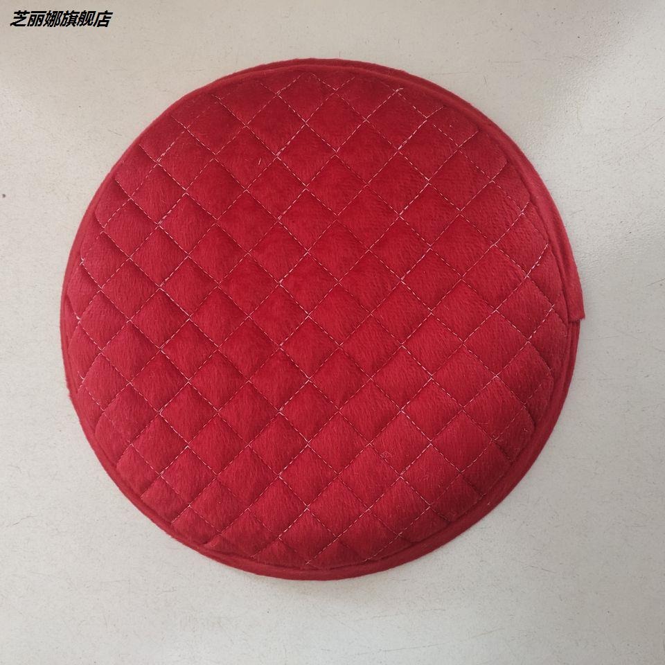 布套坐墊子圓墊食堂圓凳子上的套子轉椅圓形凳圓套罩秋冬季圓椅-細節圖8