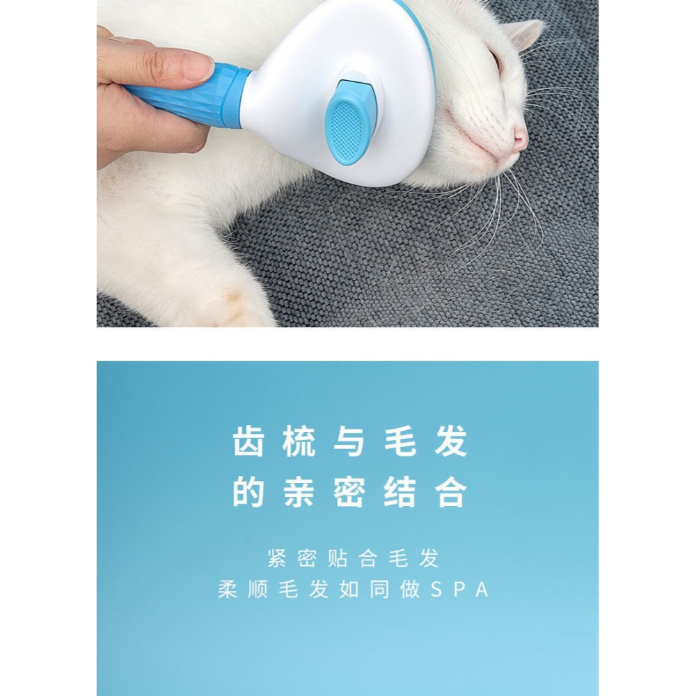 大型犬專用寵物狗狗梳子狗毛刷狗毛梳金毛薩摩耶阿拉斯加用品針梳-細節圖9