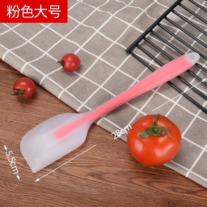 芙洛雅一體式耐高溫鏟子蛋糕奶油抹刀烘焙工具鏟刀橡皮烘培刮板-細節圖7