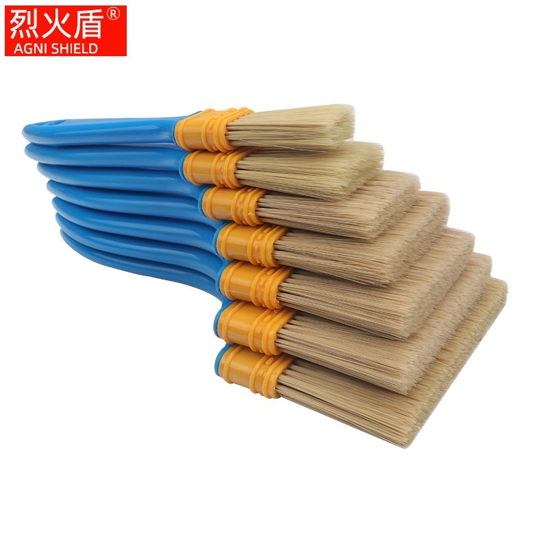 塑料毛刷油漆刷工業用硬毛軟毛小尼龍刷子清潔不掉毛油畫排刷除塵-細節圖5