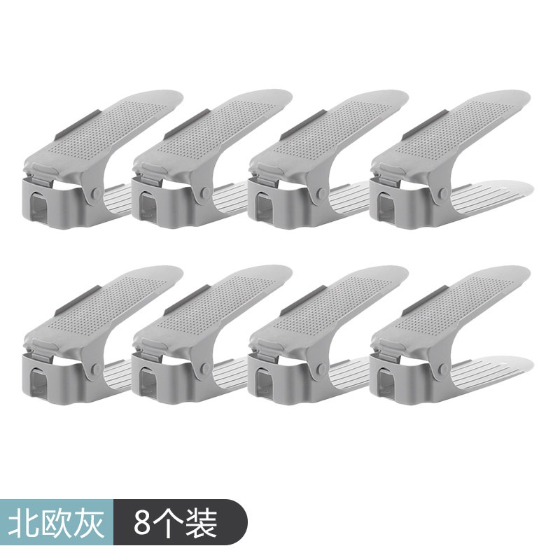 鞋架收納神器一體式家用省空間可調節置物架雙層鞋託宿舍鞋子鞋櫃-細節圖9