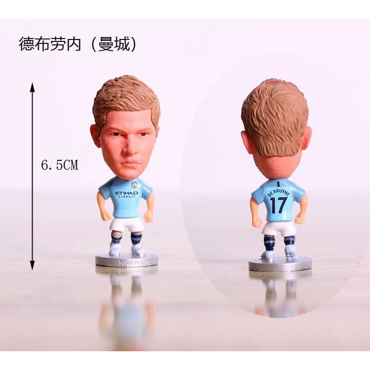 薩拉赫內馬爾手辦人偶足球c羅模型擺件公仔球星莫德里奇梅西玩偶-細節圖7