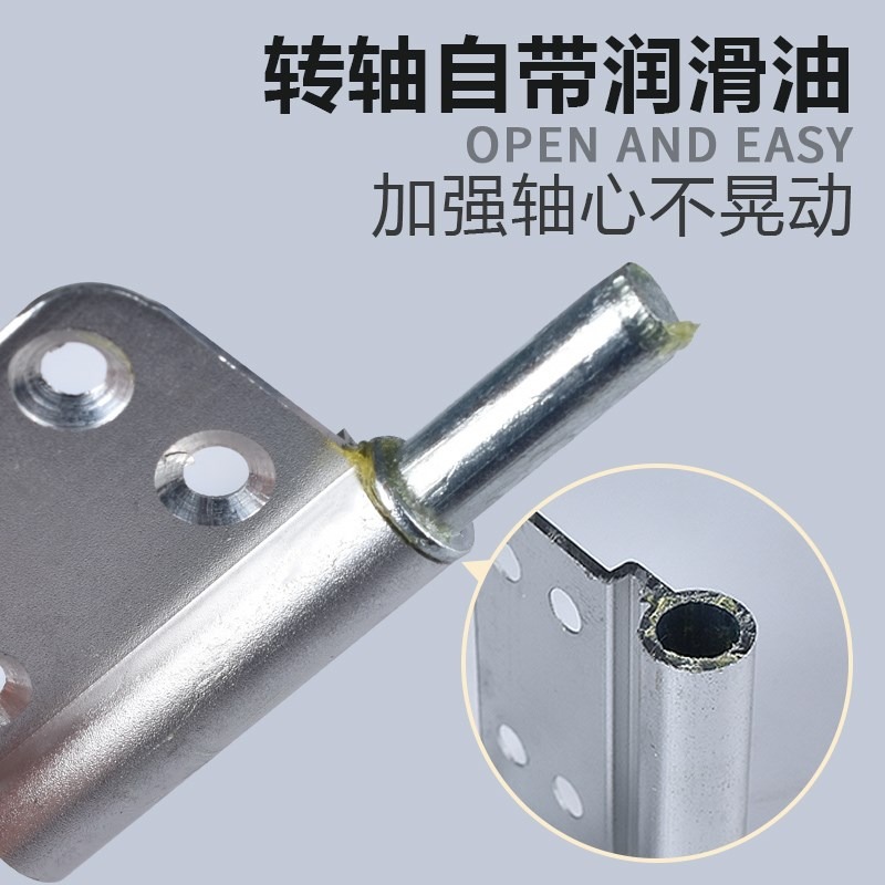 鋁合金門合頁平開門上的衛生間隔斷背景墻荷葉高防火重型平開窗-細節圖3