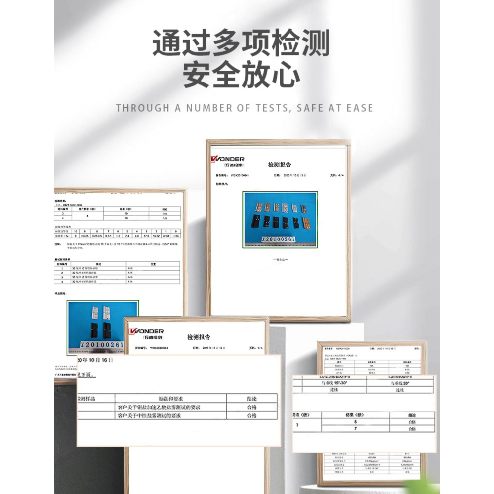 鋁合金門合頁平開門上的衛生間隔斷背景墻荷葉高防火重型平開窗-細節圖6
