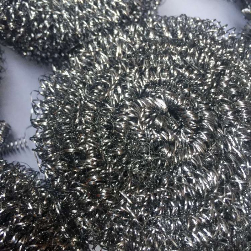 鐵砂球不掉渣洗鍋鋼絲網球商用綱絲球剛絲球不掉絲鐵沙球強力去污-細節圖4