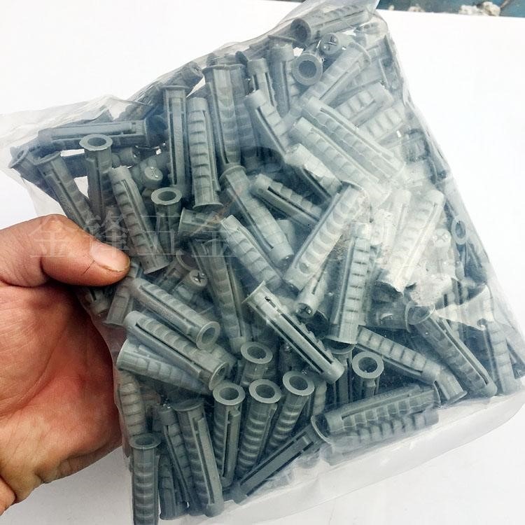 400顆 尼龍塑料膨脹管 m6 m8 配螺絲 裝潢安裝專用 漲塞 膠塞-細節圖3