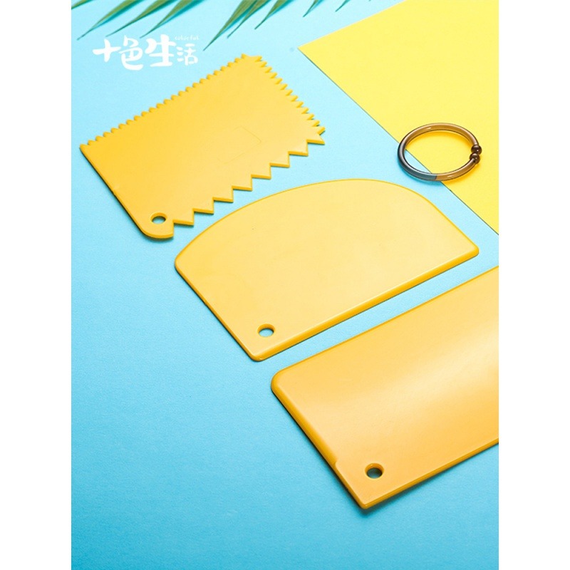 烘焙工具塑料刮板蛋糕硅膠刮刀饅頭切面刀腸粉刮油板家用廚房大號-細節圖5