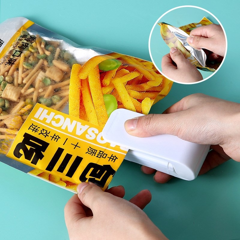 usb充電封口機迷你便攜家用塑料袋零食密封袋真空包裝手壓封口器-細節圖2