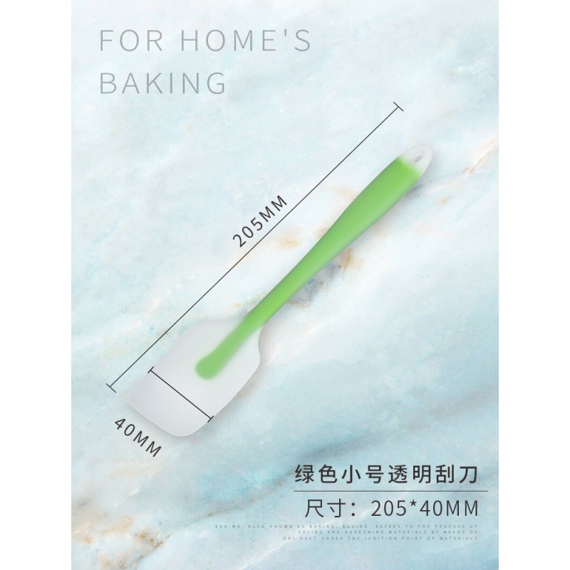 硅膠刮刀烘焙蛋糕鏟子刮板一體式抹刀月餅工具橡皮刮奶油刀鏟家用-細節圖4