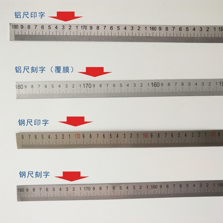 鋼尺精密推臺鋸尺條鋁制尺不銹靠山裁板鋸靠尺配件刻度尺標尺尺t-細節圖5